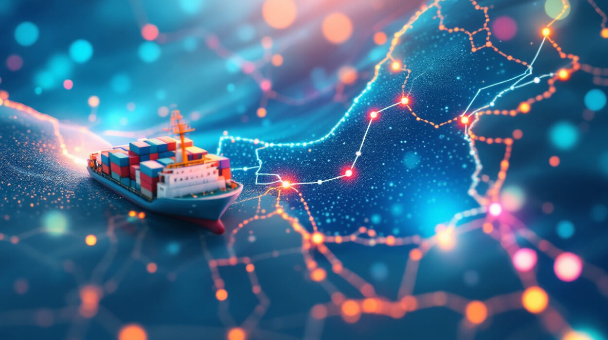 Infographic map showing the efficient direct sourcing route for Kaolin.om's industrial minerals from established Iranian mines to Muscat, Oman, serving the GCC market
