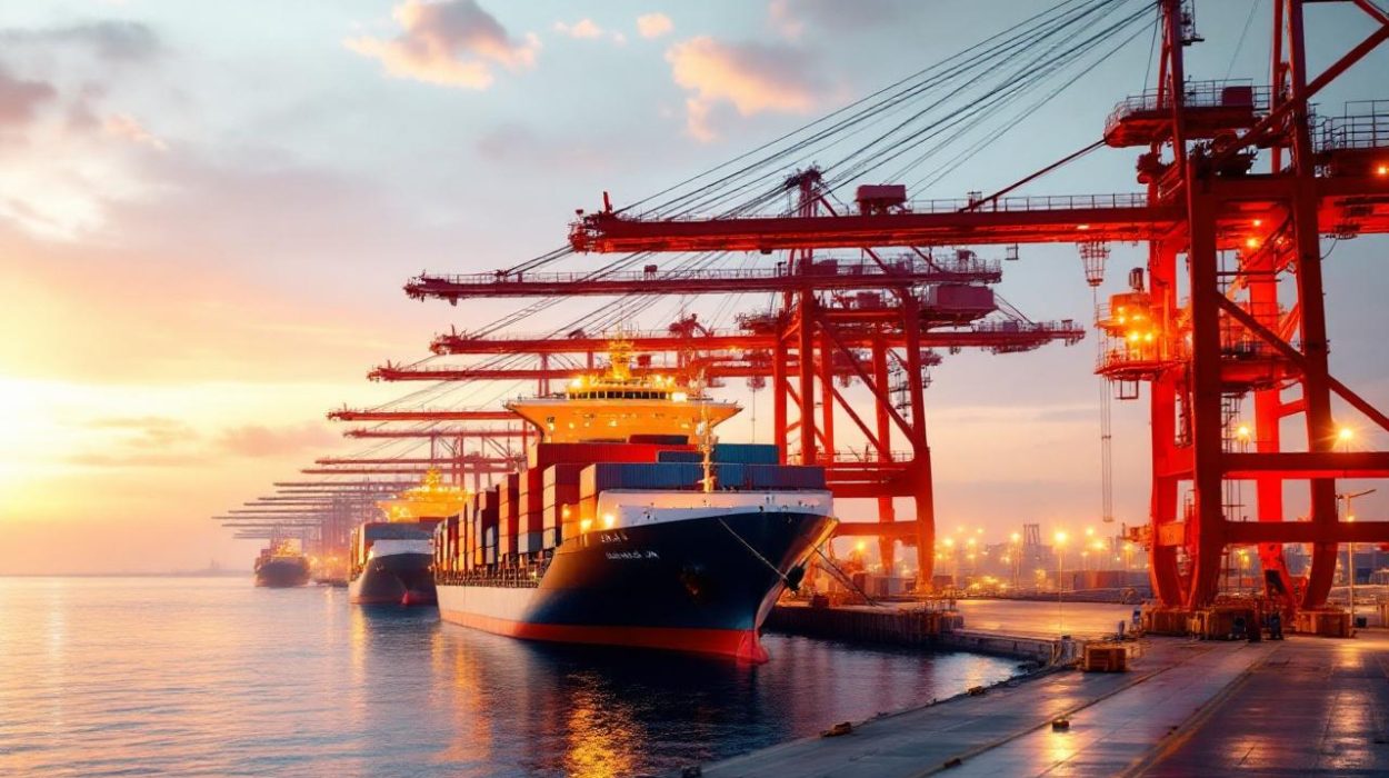 Map illustrating the fast 7-8 hour shipping route for Kaolin.om's iron ore products from Chabahar, Iran, to Sohar, Oman.